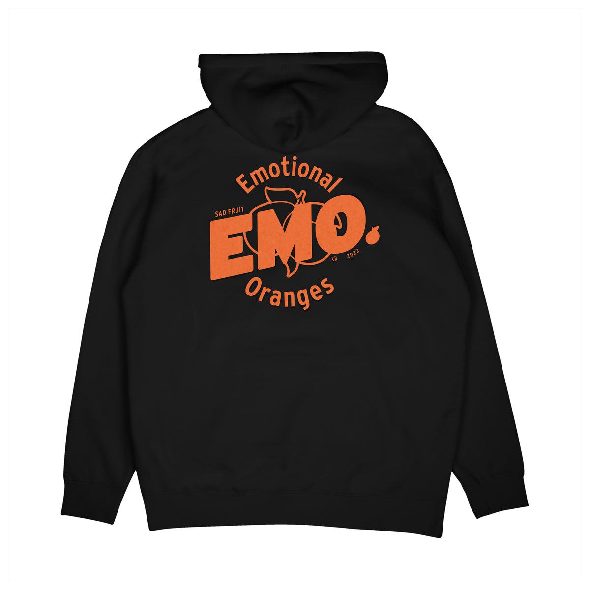 Black emo hoodie discount