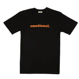 emotional. SS black tee